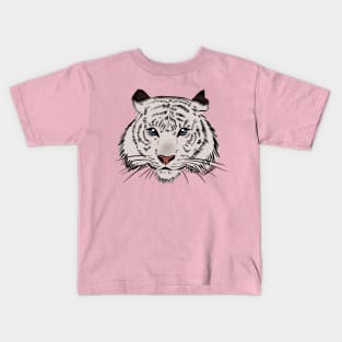 White Tiger Kids T-Shirt